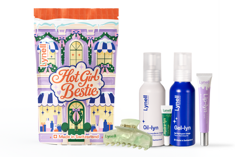Coffret de Noël Double Nettoyage & Huile à Lèvres – Hot Girl Bestie