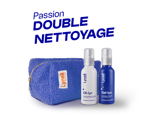 Double Nettoyage 100% Suisse — Oil-lyn + Gel-lyn + Trousse
