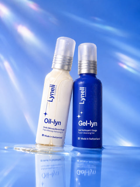 Double Nettoyage 100% Suisse — Oil-lyn + Gel-lyn + Trousse